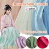 Silk Smooth Bright Liquid Satin Organza Fabric Antique Brocade Organza Yarn Wedding Hanfu Dress DIY Sewing Skirt Fabric