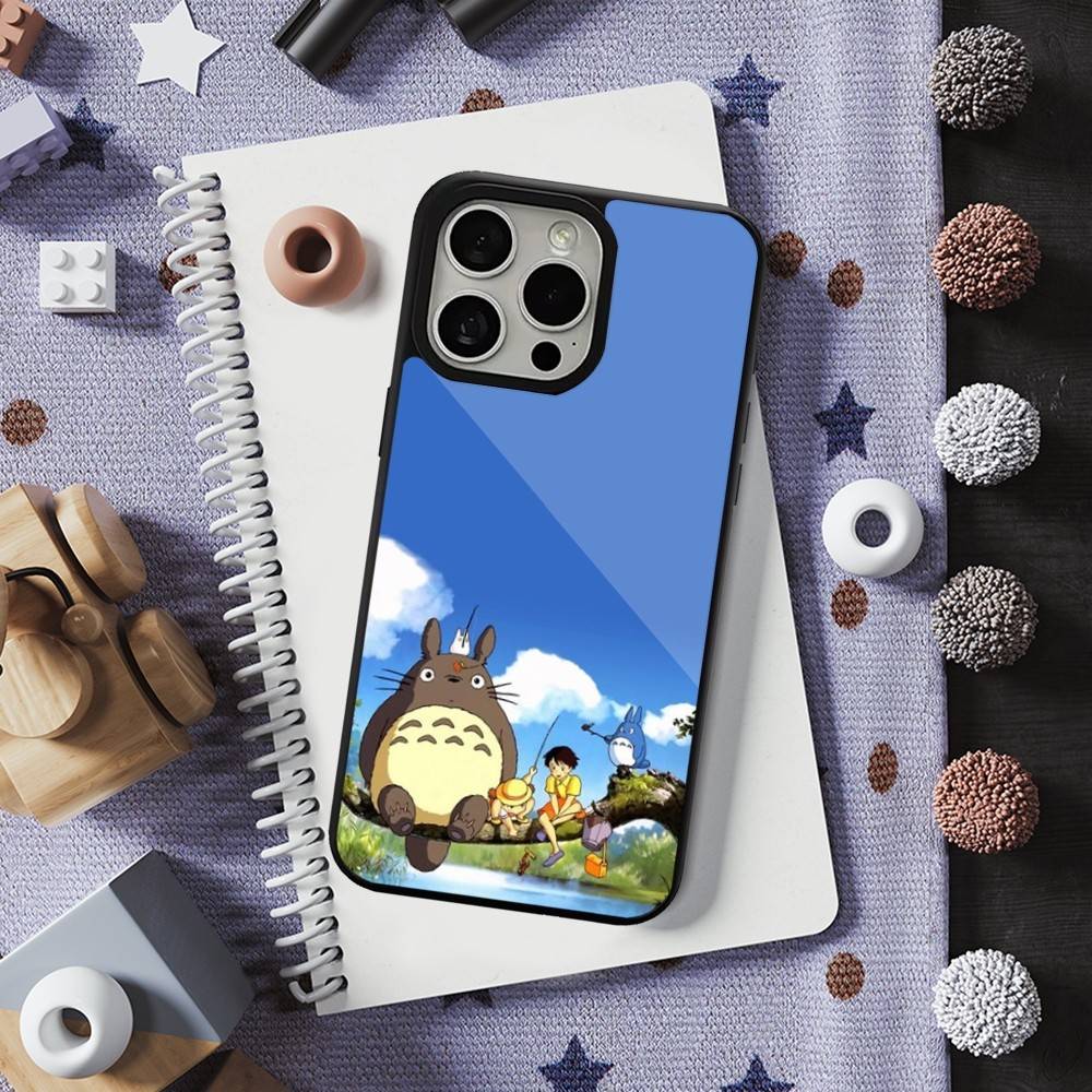 

Cute T-Totoros funny Art Phone Case For iPhone 16,17,15,14,13,12,11,Pro,Max,Plus,Mini,Magsafe,Magnetic Wireless Charging Case iPhone17Pro
