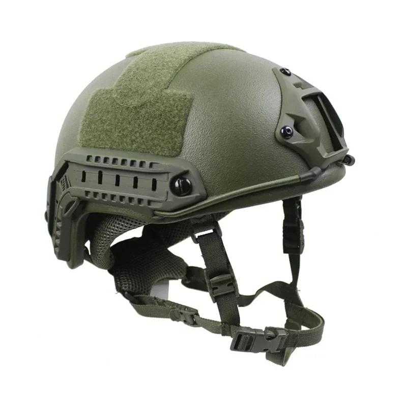 Szybki Wysokiej Jakości Hełm Balistyczny IIIA Wysoki Krój Sprzęt Taktyczny Kevlar Ulepszenie Podszewka Zawieszenia Wendy Bezpieczeństwo Sprzęt Balistyczny