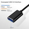 USB 3.0 Cable - PHONILLICO - 2m Extension - Black - Compatible USB Flash Drive, Controller, Hard Drive