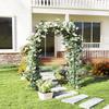 Garden Arch, Vintage Design, 125 X 37 X 230 Cm, Black