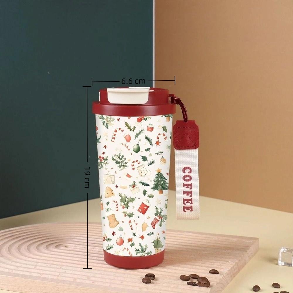 Insulation Or Cooling Christmas 316 Stainless Steel Cup 530ML Thermal Mug  for Boys and Girls