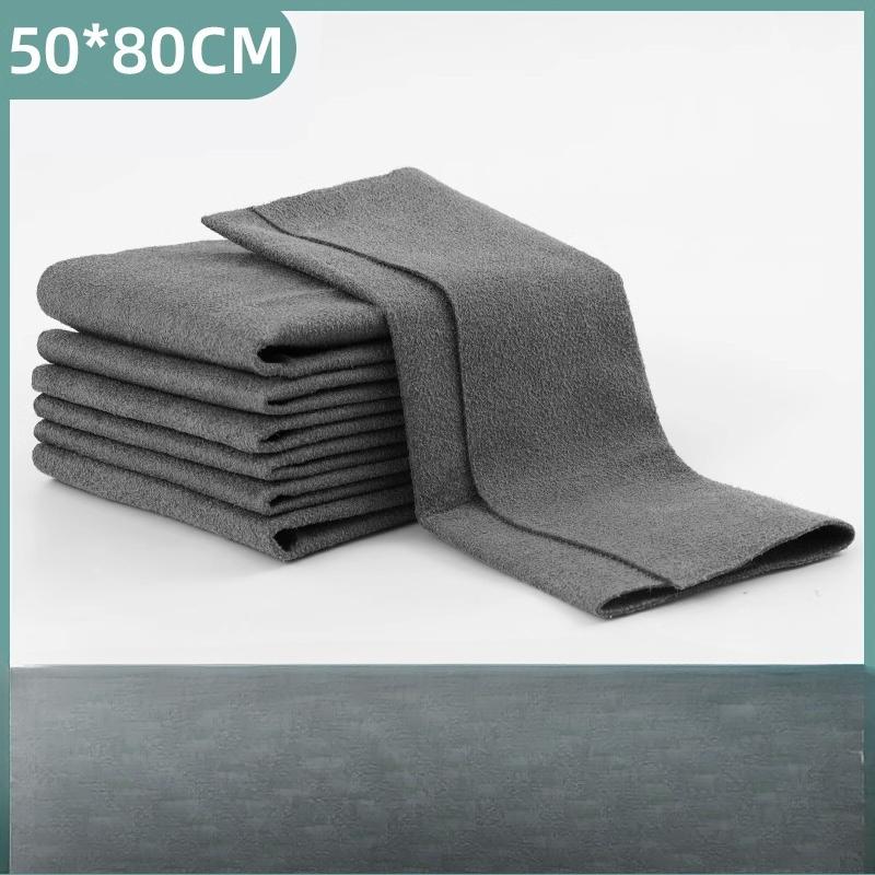 Glass Cleaning Cloth Without Marks or Watermarks Thickened Absorbent Cloth for Household Cleaning of Mirrors