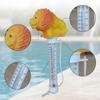 Temperature Gauge with Analog Cartoon Animals, Suitable for Fishing Ponds.