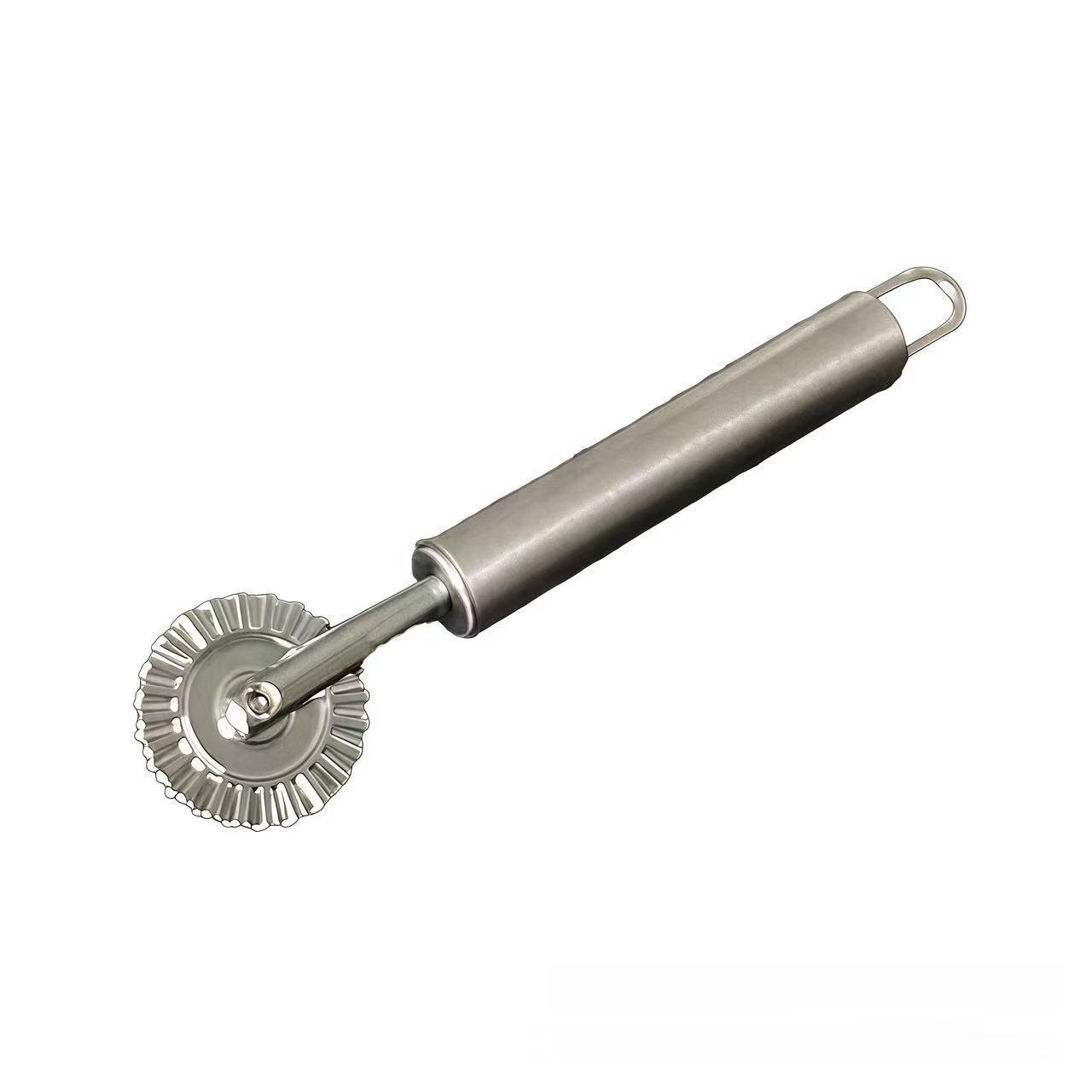 

Форма для вырезания пятен на торте и выпечке: Ручка из дуба, Колесо из нержавеющей стали, Резак для пиццы и Форма для печенья Picture Color