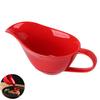 Tazza per salse Design con manico in ceramica Lavabile in lavastoviglie Beccuccio largo Versamento senza gocciolamenti Brocca per servire salse Decorazione per cucina di casa