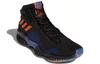 adidas Pro Bounce 2018 Sneakers Zwart Koningsblauw Oranje FW5744