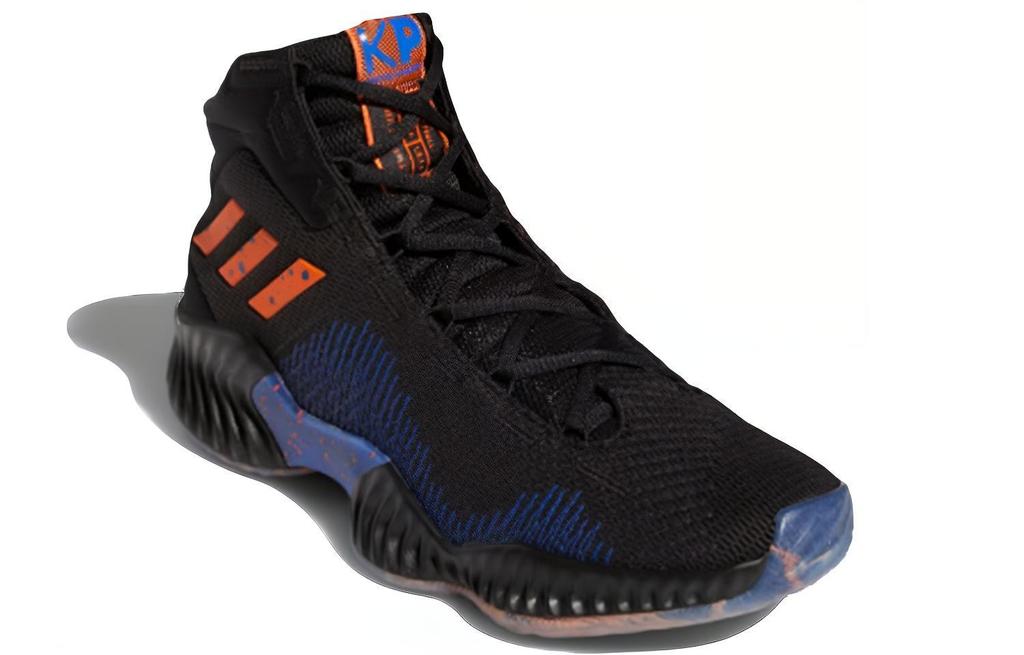 adidas Pro Bounce 2018 Sneakers Zwart Koningsblauw Oranje FW5744
