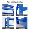 Light Duty Metal Storage Shelving Rack for Warehouse Display