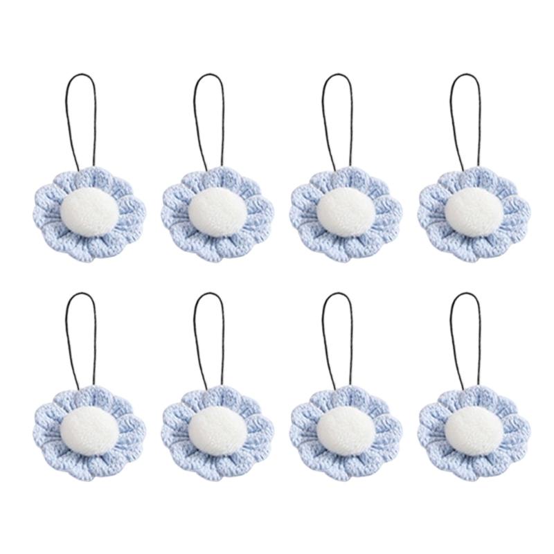 Multipurpose Nonslip Bed Sheet Holders 8Pcs Sunflower Style Soft Clip Safe Fabric Clamps For Home Decors