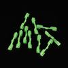 10pcs Night Fishing Rod Tip Wear- Night Fishing Glow Stick Fluorescent Lure Clip for Rod Top Glow Stick Fixed