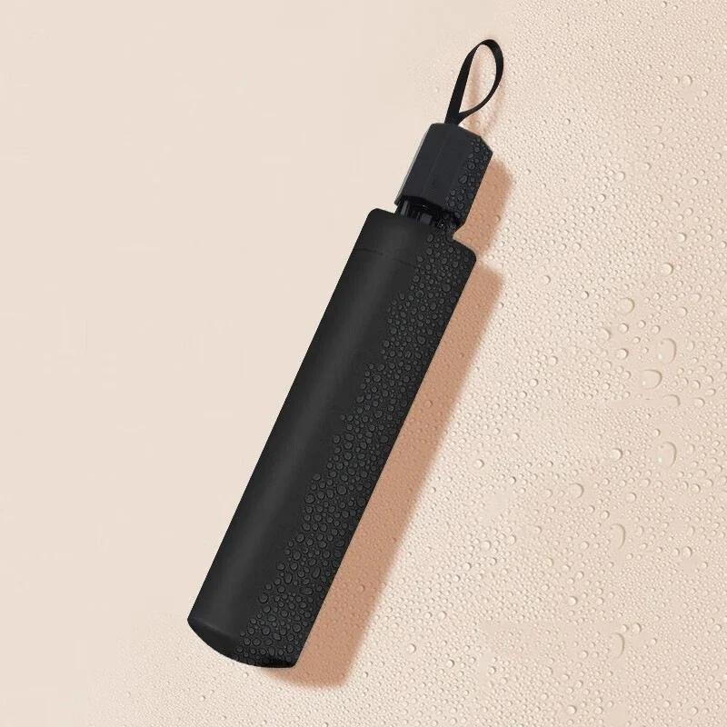 Lightweight Umbrella Automatic Advertising Small Umbrella Large Folding Wind Resistant Portable Three Fold Sunny Rainy Dual Use