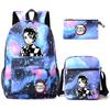 Anime Cosplay Velkokapacitní Bookbag Batoh Kreslený Laptop Unisex Studenti Chlapci Dívky Školní taška Cestovní ruksak Outdoorová taška