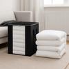Extra Large Blanket Storage Bags Folding Breathable Clothes Storage Bins Reinforced Handles with Clear Window