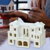 N Scale 1:500 Villa House Assembled Model Miniature Architectural Building Model Outland Realism Scene DIY Painting