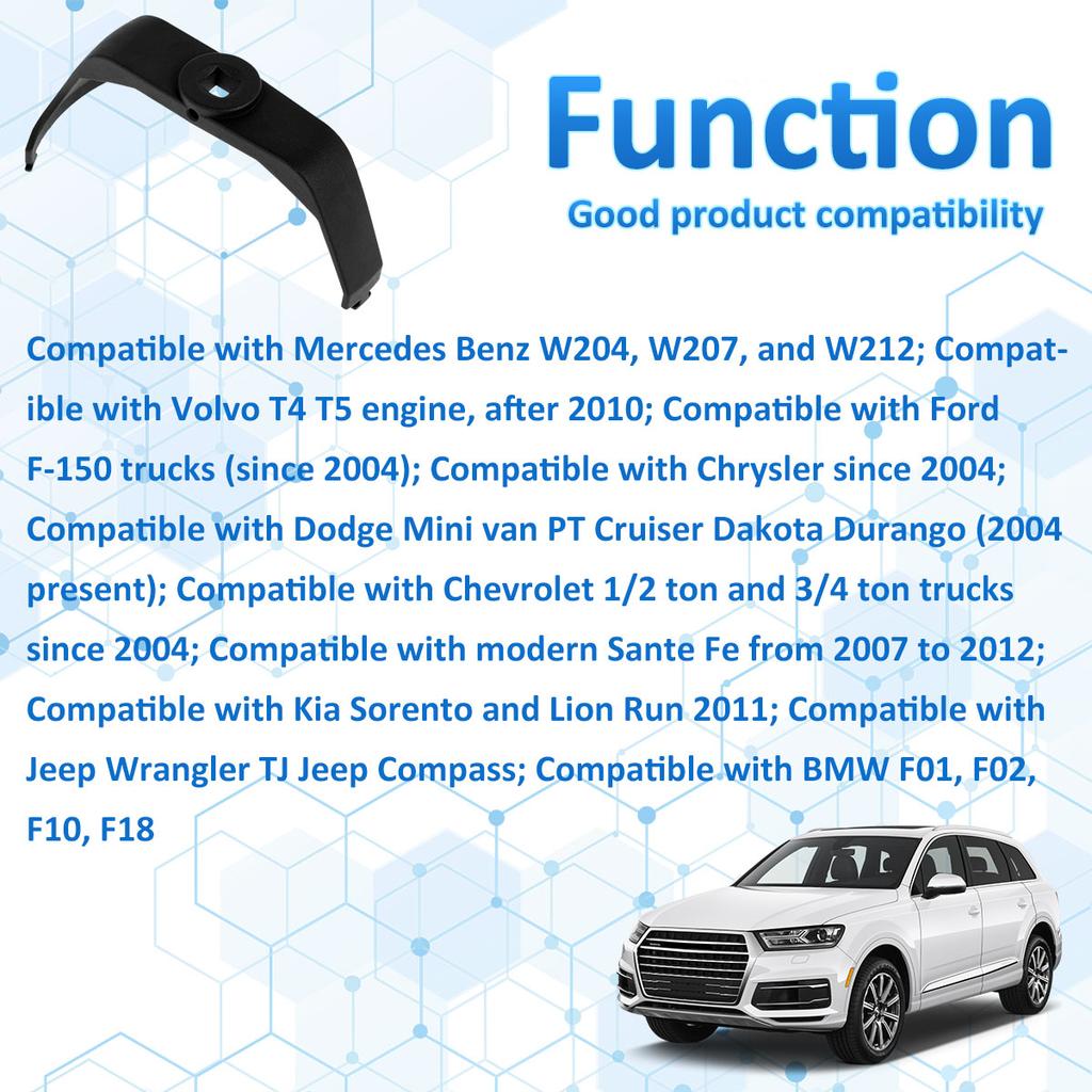 Pump Wrench Metal Fuel Pump Lock Ring Tool Anti-Rust Fuel Tank Cover Wrench Automotive Repair Spanner Fuel Pump Lid Removal Tool