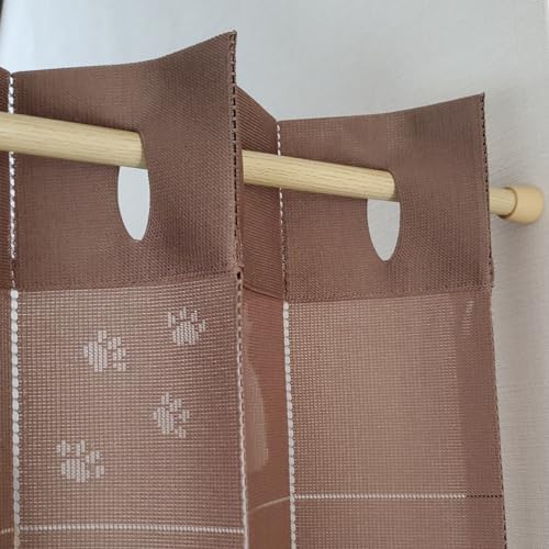 Accordion Curtain, 200cm x 100cm x 200cm, Room Divider Curtain, Long, Noren Curtain, Insulated, Privacy, UV Protection, Stylish, Tension and Folding,