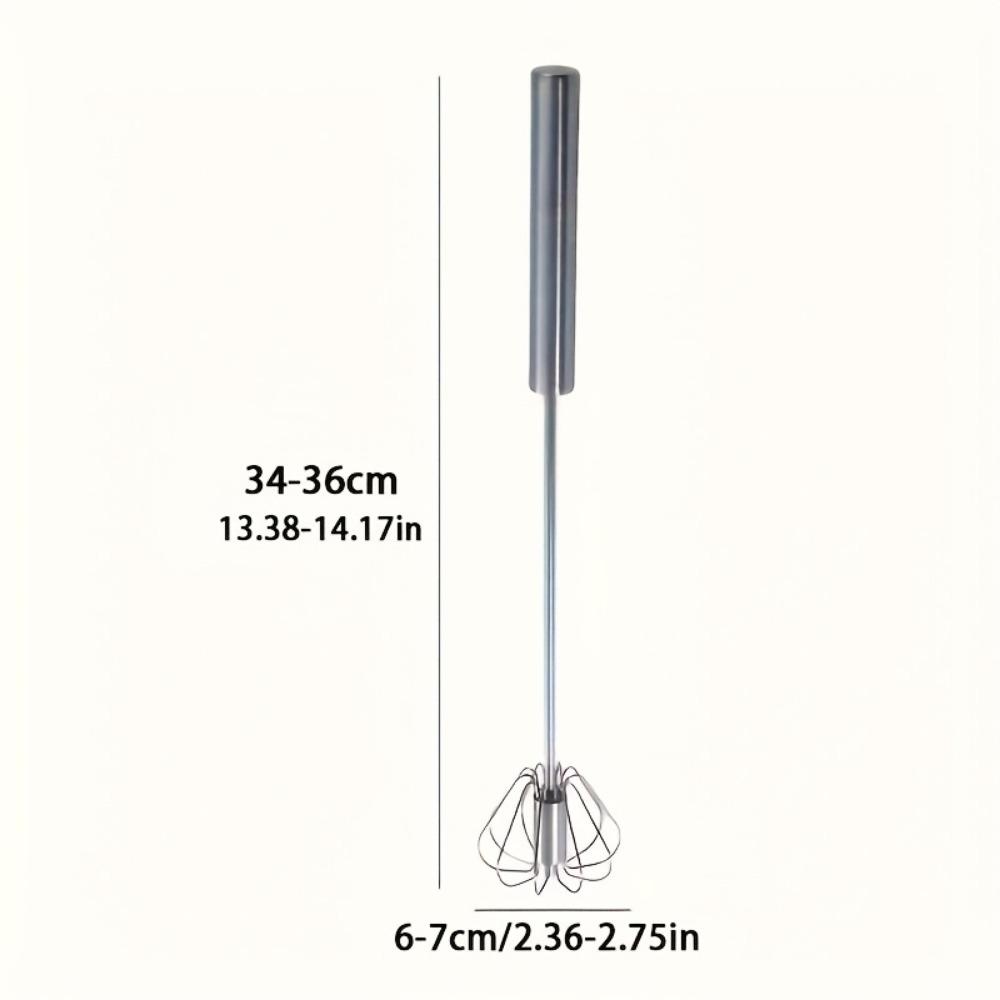 

Ручной венчик из нержавеющей стали — идеально подходит для яиц, крема и выпечки | Прочный кухонный гаджет