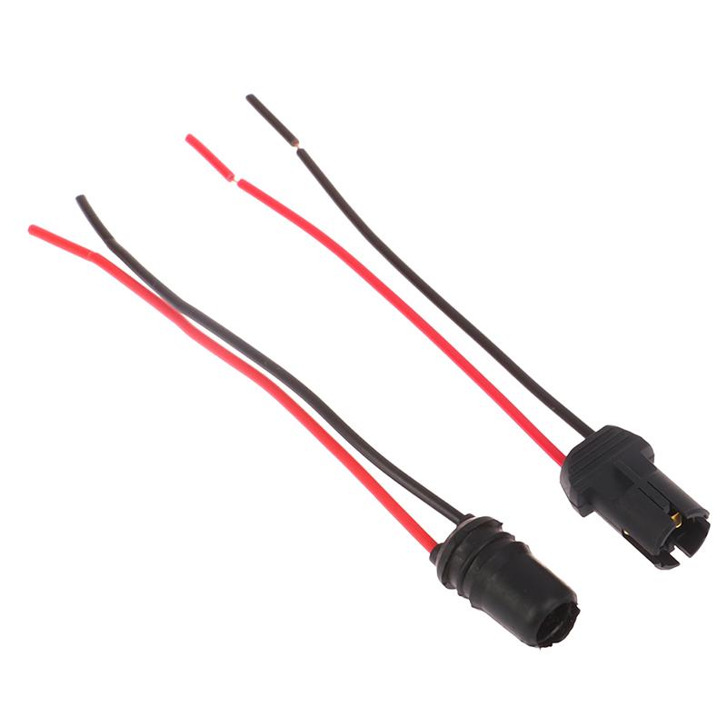 10pcs DC12V T10 W5W 194 168 Socket Marker Light Holder Connector Wire Bulb Harness Replacement Car Parts
