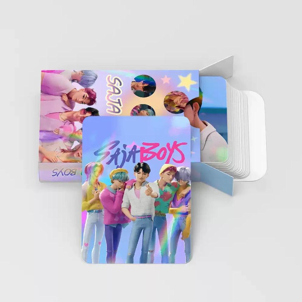 2025NEW K-pop Demon Hunters Lion Boys Hologram Photocards (30 sheets)