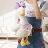 Sitting Posture Crooked Duck Soft Plush Toys Adorable Duck Stuffed Plush Animals Companion Dolls for Kids Birthday Gifts