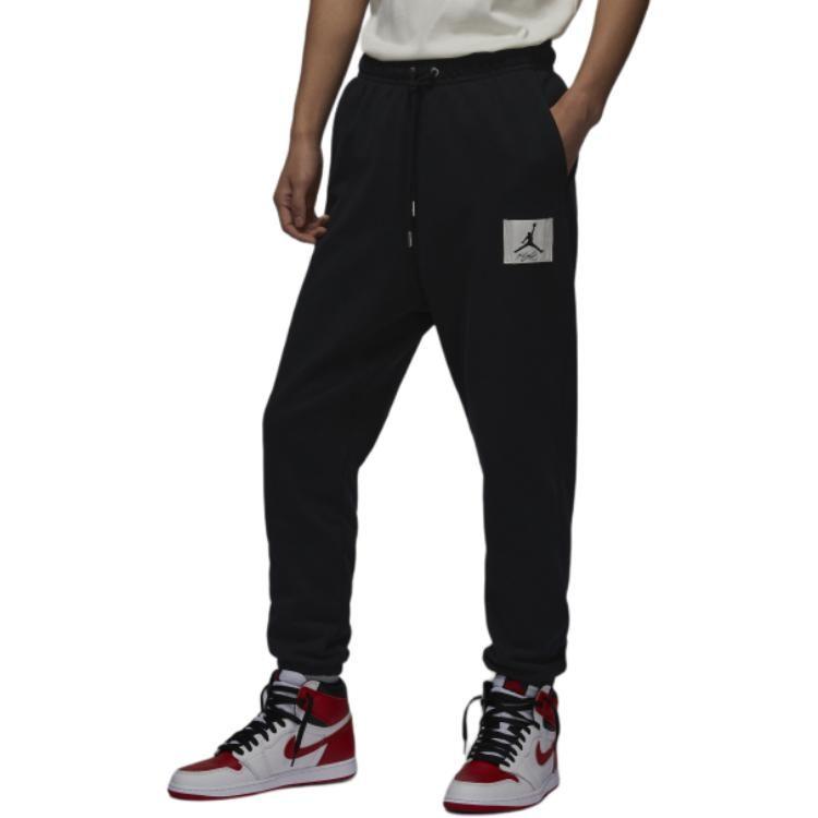 Jordan Pantaloni della tuta in maglia da uomo neri DQ7469-010