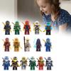 16 Stück Mini Ninjago Spielzeug Baustein Set Früherziehungsspielzeug Kinder Langlebiges Geschenk