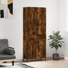 Highboard Smoked Oak 69.5 x 34 x 180 cm Particle Board