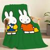 Kawaii M-Miffy Blanket Soft Throw Blanket for Home Bedroom Bed Sofa Picnic Travel Office Rest Cover Blanket Gift