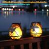 Solar Lights Outdoor Garden Waterproof Hanging Solar Lantern Flickering Flame Hanging Solar