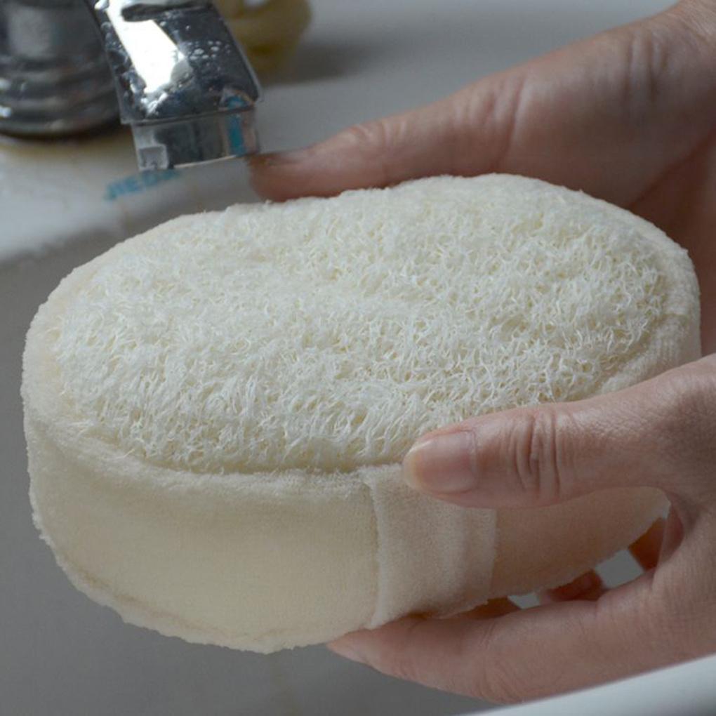 1PC Bath towels, scrub bath towels, thick scrub bath towels, and sponge cleaning