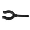 2 Pieces Black Nylon Oar Lock Side Mount Rowlock for Row Boat Dinghy 5.7"