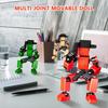 3D-gedruckter Mini-Roboter mit mehreren Gelenken, bewegliches Spielzeug, zum Selberbauen, Stressabbau-Figur für Kinder und Erwachsene, Trendiges Juguete