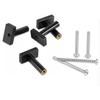 Watercraft Anti Vibration Dampeners Kit with Corrosion Resistant Bolts Heavy Duty Isolator for Outboard Motor Mounting