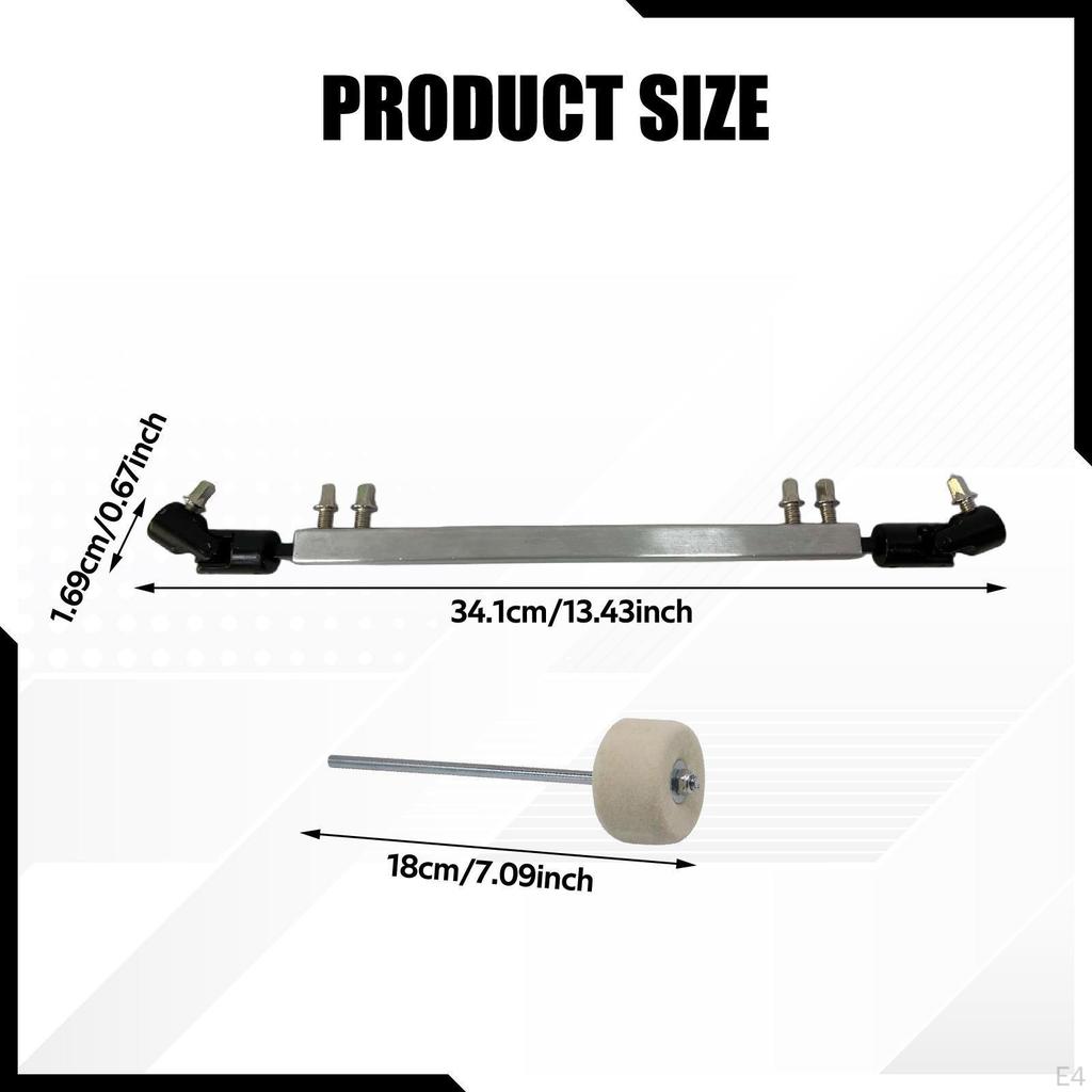 Double Bass Drum Pedal Drive Shaft