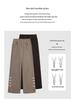 Women's T8 Corduroy A-line Wide Leg Pants - Slim Fit for Autumn & Winter