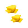 Dental Silicone Bite Blocks 2PCS Autoclave Mouth Props Bite Block for Adults and Kids (Small)