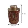1Pc Solid Mini Empty Tea Tin Can Household Green Black Tea Sealed Jar Portable Travel Small Tea Packaging Box Paper Storage Can