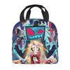 Hazbins Hotels Alastor Vox 2 Thermal Insulated Lunch Bag for Office Portable Food Bag Container Thermal Cooler Lunch Boxes