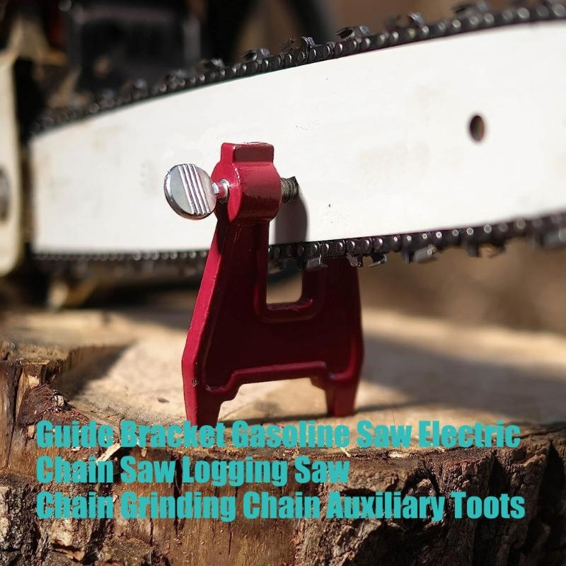 Sturdy Chainsaw Grinding Guide Tool Compact Chainsaw Sharpener For DIY Enthusiasts And Arborists Heavy Duty Iron Material