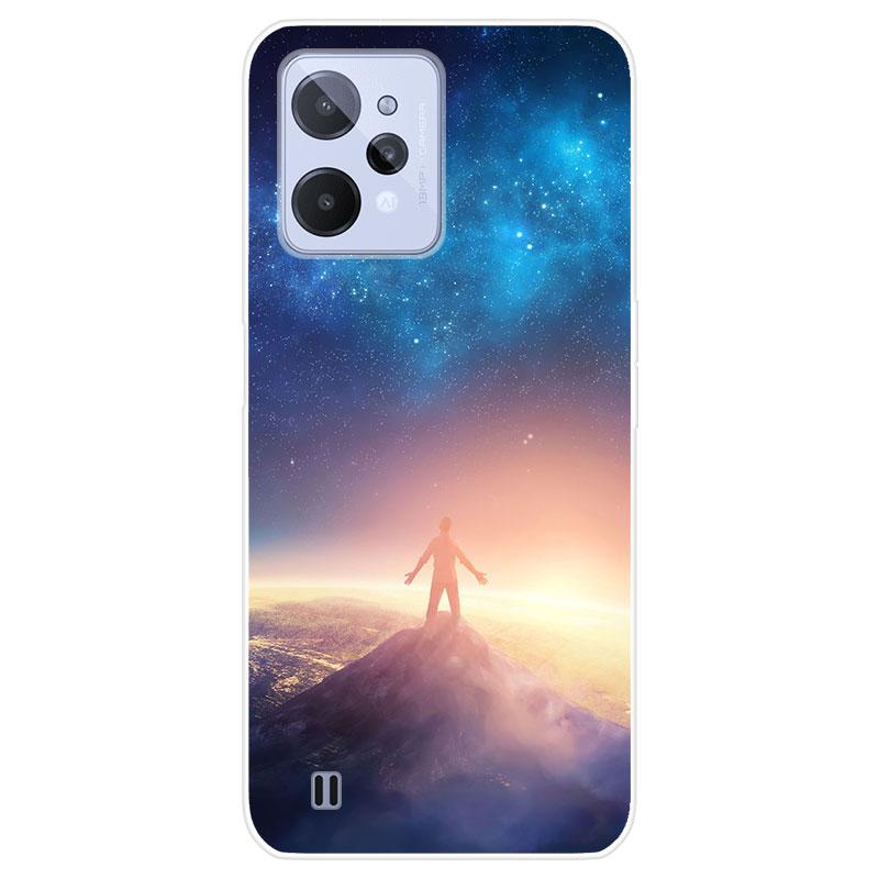 Per Realme C31 C 31 RealmeC31 Custodia morbida in silicone Cover posteriore Custodia per cellulare alla moda