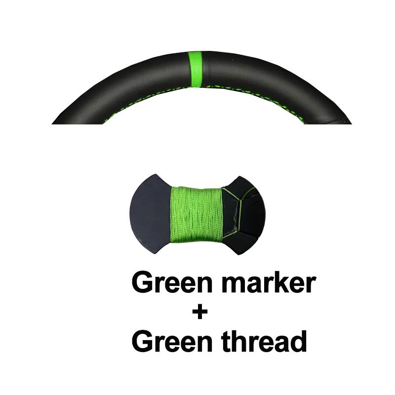 Handnähen Nähte Auto Lenkradbezug Lenkradabdeckung Leder für LiXiang Leading Ideal Li One 2019-2026 Geflochten auf Lenkrad