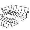 BBQ Rib Holder Metal Lamb Rib Grilling Stand Nonstick Chicken Rack BBQ Grill Accessories For Garden Barbeque Parties Family