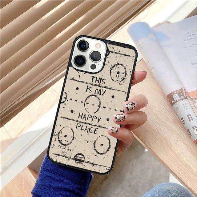 Ice Hockey Rink Phone Case For iPhone 17 Air 15 16 Cover 14 13 Pro Max 12 11 Pro Max Max Plus Coque Shell