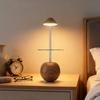 Rechargeable LED Table Lamp with Remote & Touch Control for Bedside and Hotel Decor