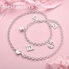 Charming 925 Sterling Silver Exquisite Roman Numeral Pendant Necklace for Women Fashion Party Wedding Favor Jewelry