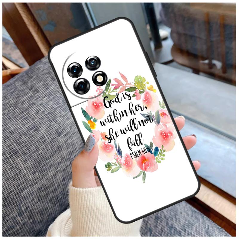 

Bible Qutoes Verse Belief God Jesus Case For OnePlus 15 12R 13R 13T 10T 8T 13 12 11 10 Pro Nord 5 CE 2 3 4 Lite N20 N30 Coque OnePlus Nord CE4
