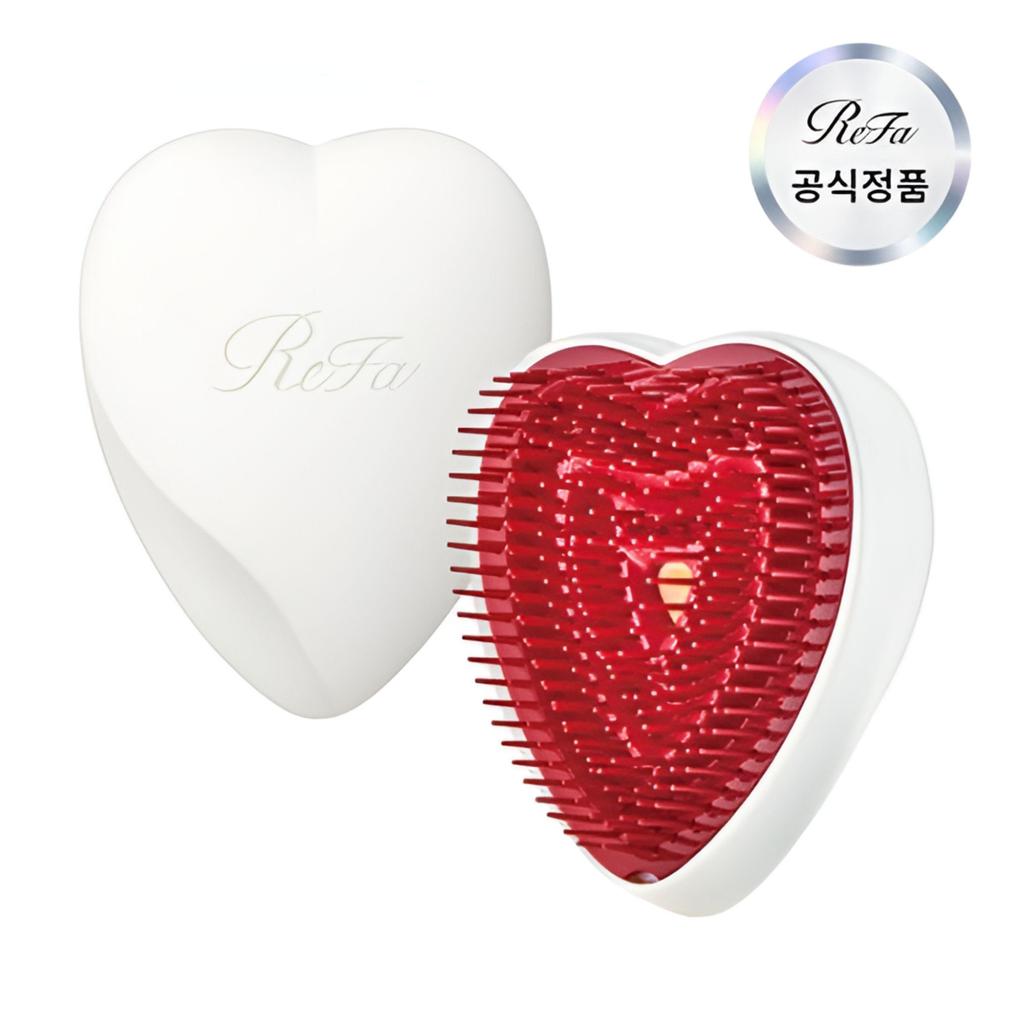 ReFa HEART BRUSH Portable Detangling Hair Brush (7 Colors)