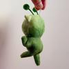 Gatto Alieno Verde Divertente Meme Portachiavi Borsa Zaino Ciondolo Gatti Carini Peluche Bambola Ornamento a Forma Variabile Regali Giocattoli