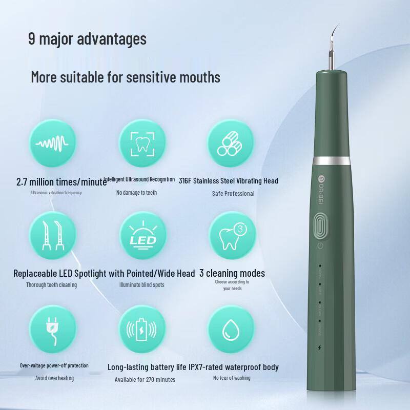 Dr. Bei T1 Ultrasonic Dental Scaler with 3 Modes